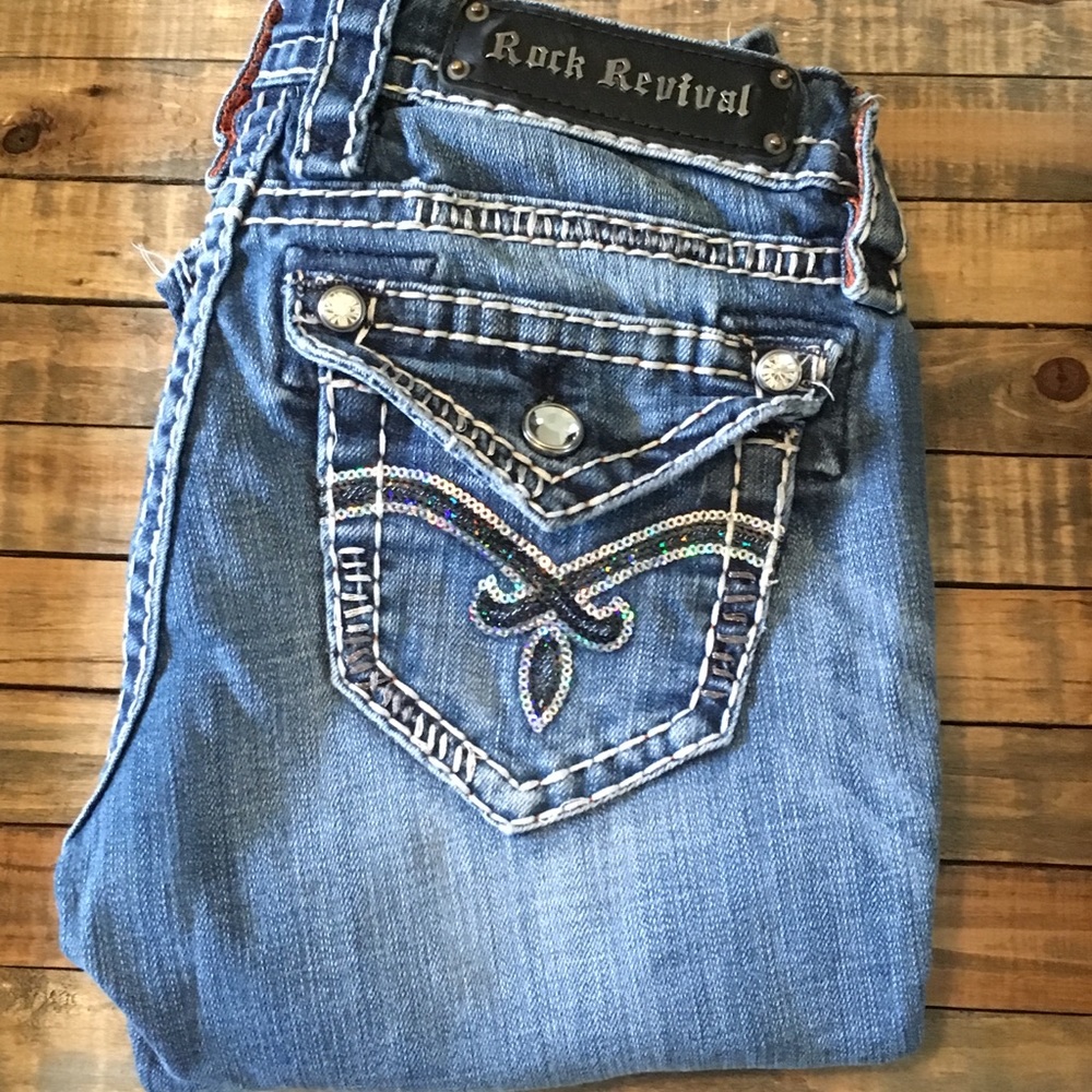 Rock Revival Luna Easy Bootcut Jeans